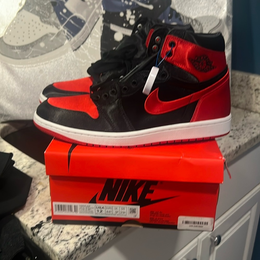Air jordan 1 satin og high